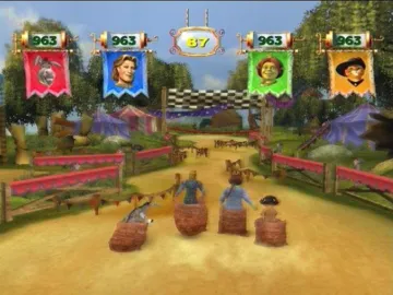 DreamWorks Shrek's Carnival Craze - Party Games screen shot game playing